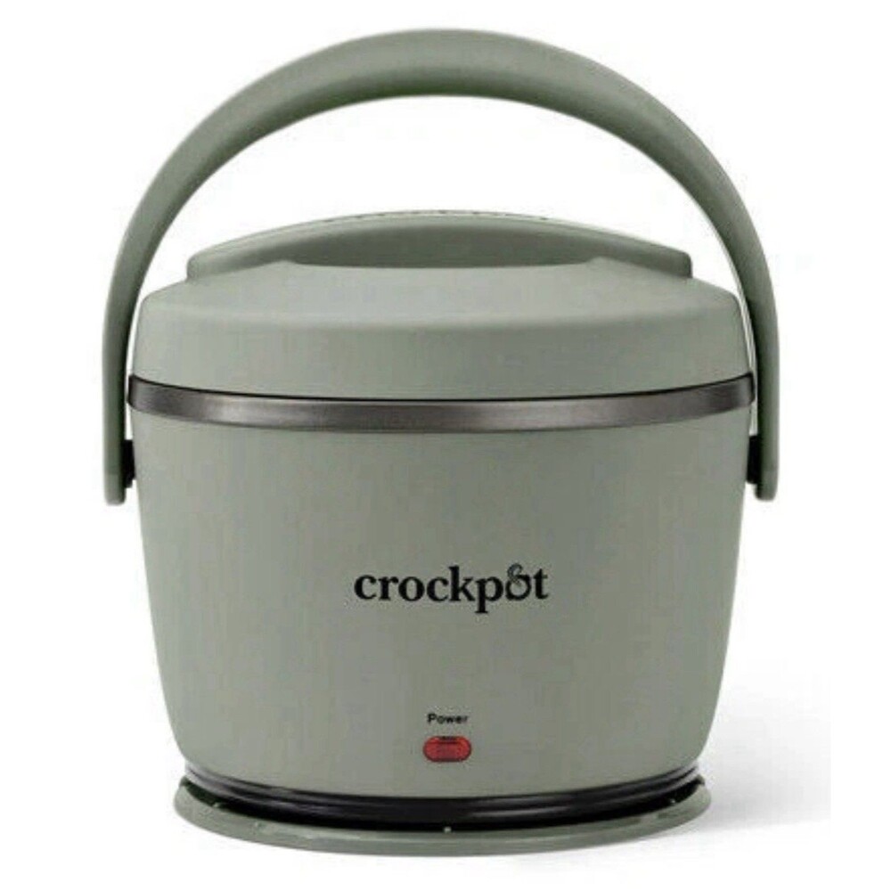 Crockpot CPSCLC20-N3 Electric Lunch Box Food Warmer 20oz Moonshine Green 2158780